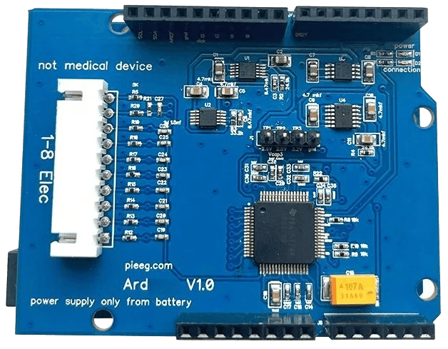ardEEG — setup with Arduino