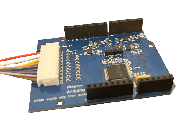 ardEEG — PCB top view