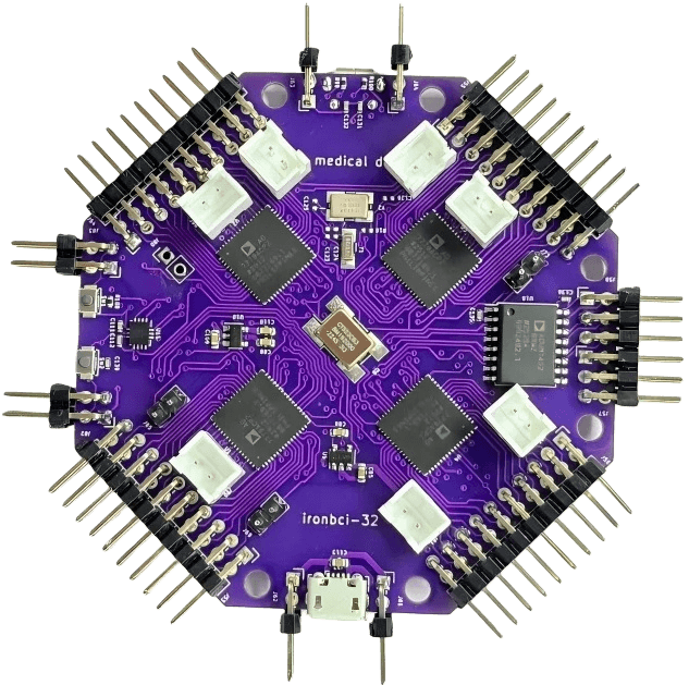 IronBCI-32 32-Channel Board