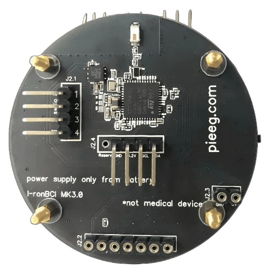 IronBCI — PCB front view